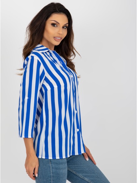 Marškiniai-LK-BZ-509300.70P-balta-mėlyna