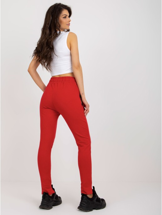 Spodnie dresowe-RV-DR-6173.71-czerwony Spodnie dresowe-RV-DR-6173.71-czerwony