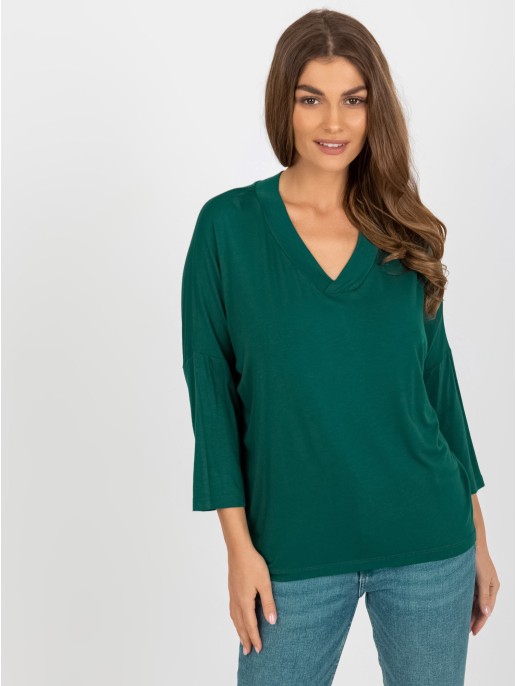 Bluzka-RV-BZ-8630.94-ciemny zielony Bluzka-RV-BZ-8630.94-ciemny zielony