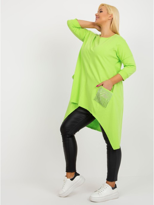 Bluzka-RV-BZ-8533.04-limonkowy Bluzka-RV-BZ-8533.04-limonkowy