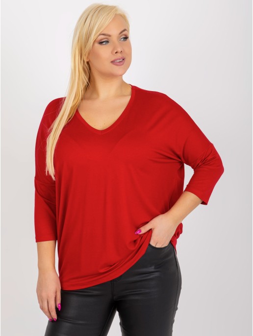 Bluzka-RV-BZ-5745.18-czerwony Bluzka-RV-BZ-5745.18-czerwony
