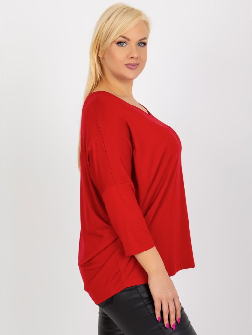 Bluzka-RV-BZ-5745.18-czerwony Bluzka-RV-BZ-5745.18-czerwony