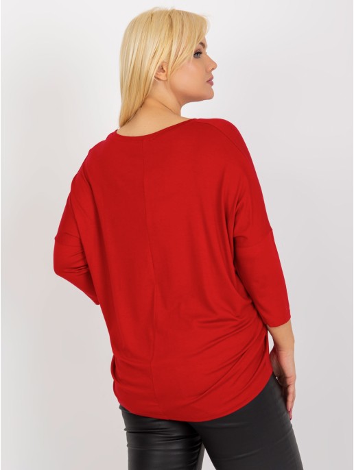 Bluzka-RV-BZ-5745.18-czerwony Bluzka-RV-BZ-5745.18-czerwony