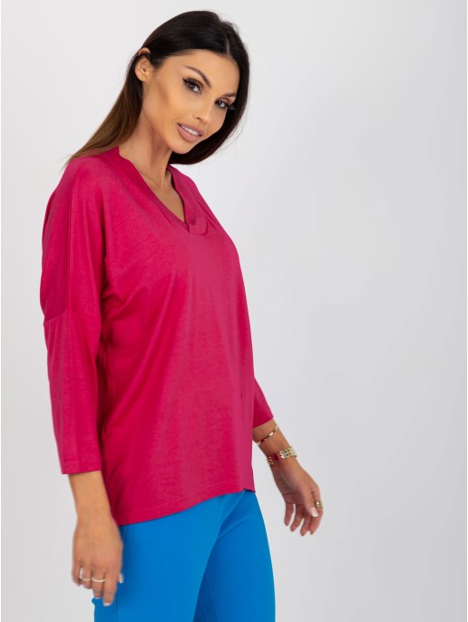 Bluzka-RV-BZ-8630.94-fuksjowy Bluzka-RV-BZ-8630.94-fuksjowy