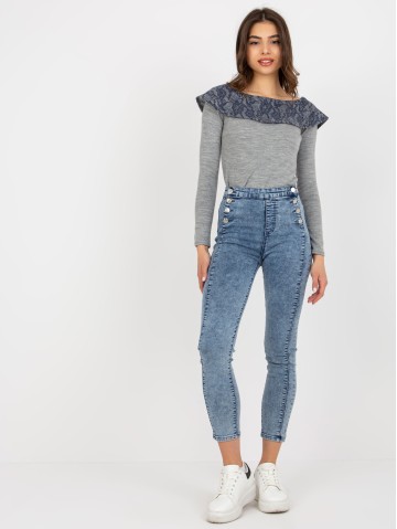Spodnie jeans-NM-SP-M516.59P-niebieski 2