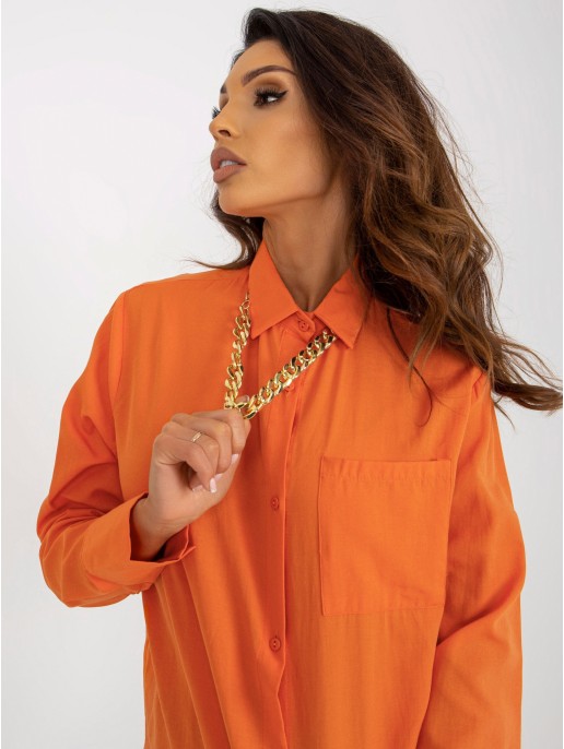 Koszula-TO-KS-7183.01P-pomarańczowy Koszula-TO-KS-7183.01P-pomarańczowy