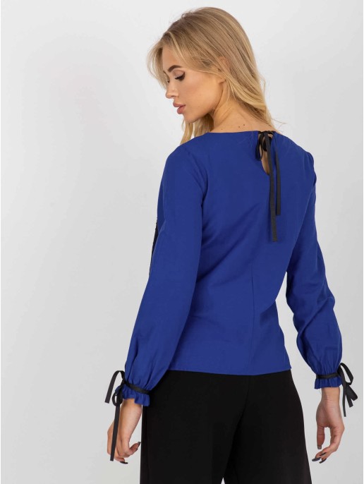 Bluzka-LK-BZ-506877.15X-kobaltowy Bluzka-LK-BZ-506877.15X-kobaltowy