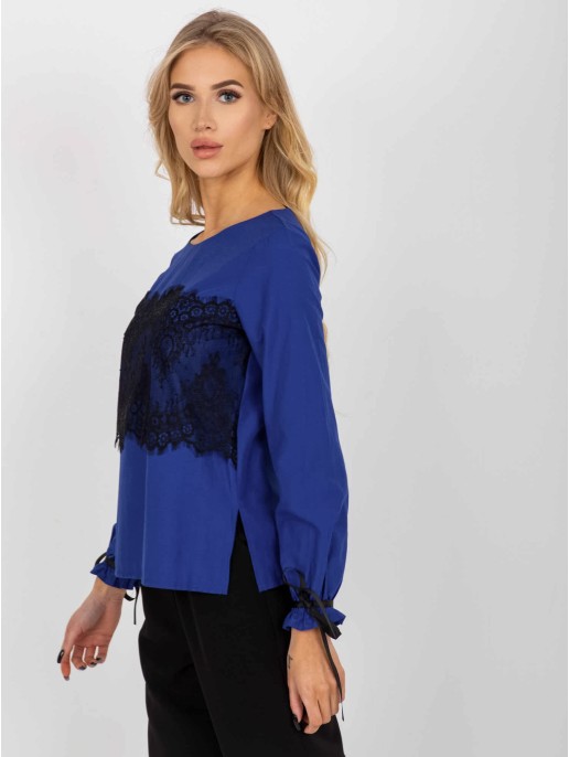 Bluzka-LK-BZ-506877.15X-kobaltowy Bluzka-LK-BZ-506877.15X-kobaltowy