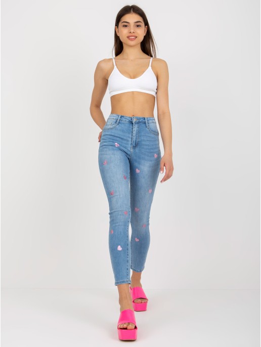 Spodnie jeans-NM-SP-D8005.39X-niebieski Spodnie jeans-NM-SP-D8005.39X-niebieski