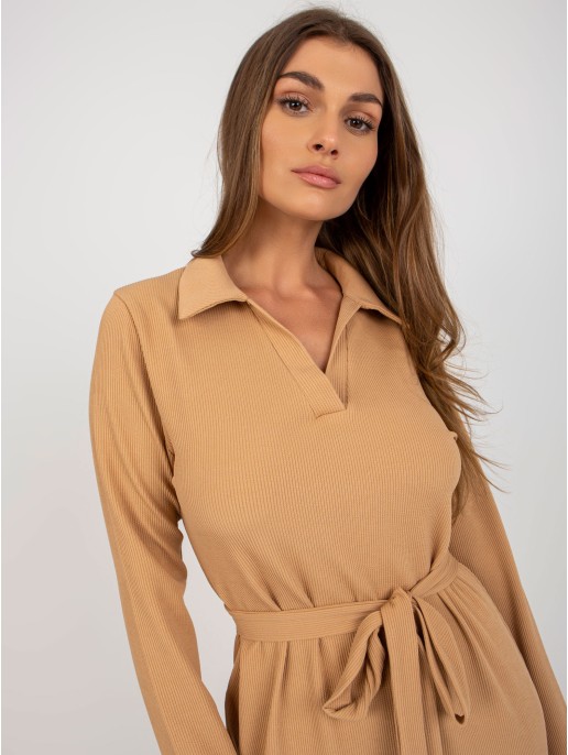 Sukienka-LK-SK-509227.83P-camelowy Sukienka-LK-SK-509227.83P-camelowy