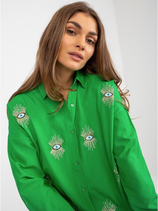 Koszula-TO-KS-7004.95-zielony Koszula-TO-KS-7004.95-zielony