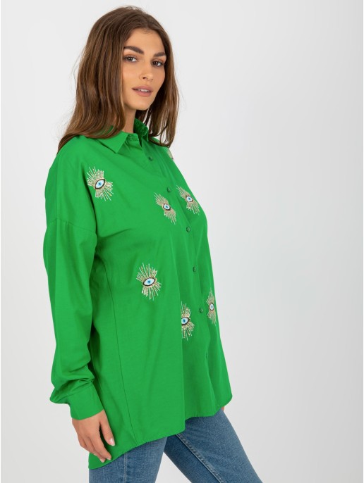 Koszula-TO-KS-7004.95-zielony Koszula-TO-KS-7004.95-zielony