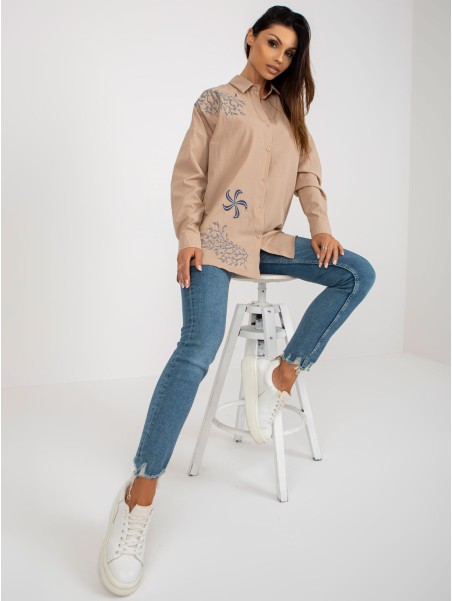 Koszula-TO-KS-7005.34P-beżowy