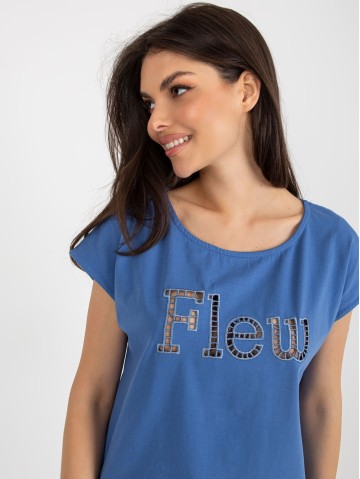 T-shirt-FA-TS-8515.46-ciemny niebieski 2