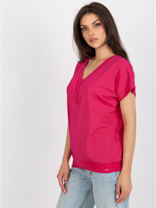 Bluzka-RV-BZ-8827.95-fuksjowy Bluzka-RV-BZ-8827.95-fuksjowy