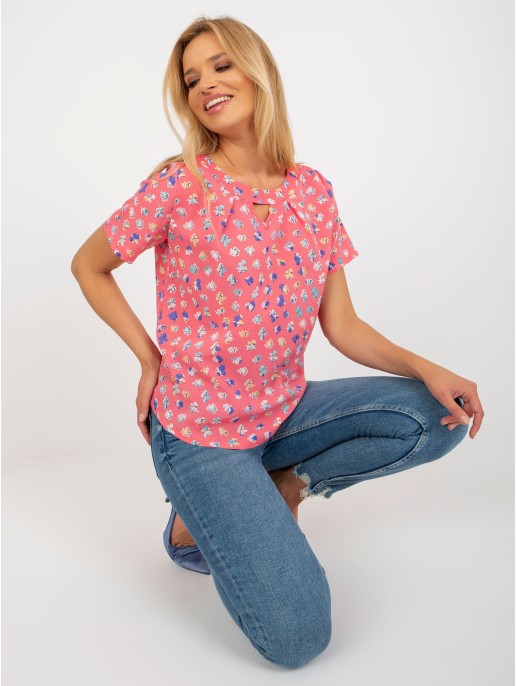 Bluzka-LK-BZ-507891.71P-koralowy Bluzka-LK-BZ-507891.71P-koralowy