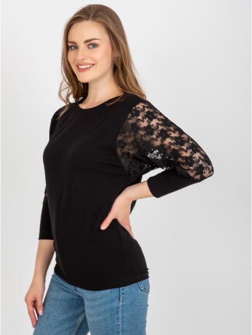 Bluzka-RV-BZ-7551-1.51-czarny Bluzka-RV-BZ-7551-1.51-czarny