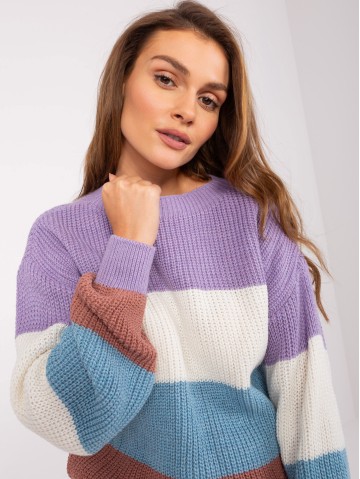 Sweter-BA-SW-8024.57P-fioletowy 2