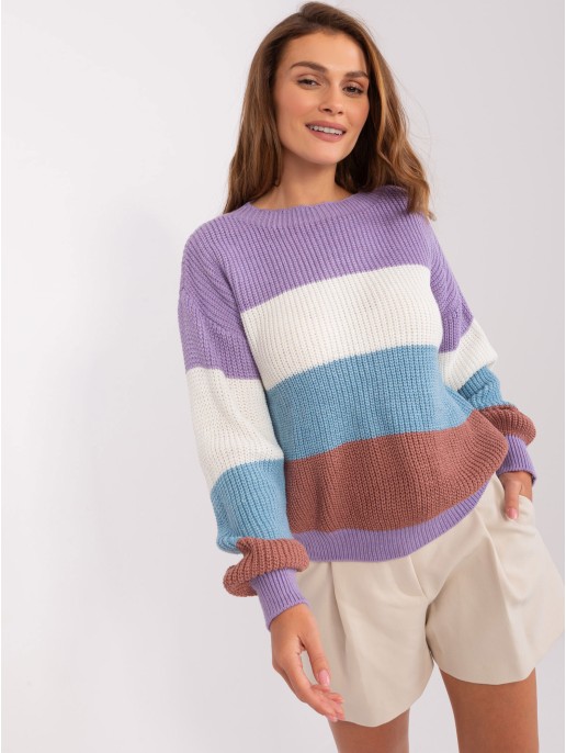 Sweter-BA-SW-8024.57P-fioletowy Sweter-BA-SW-8024.57P-fioletowy