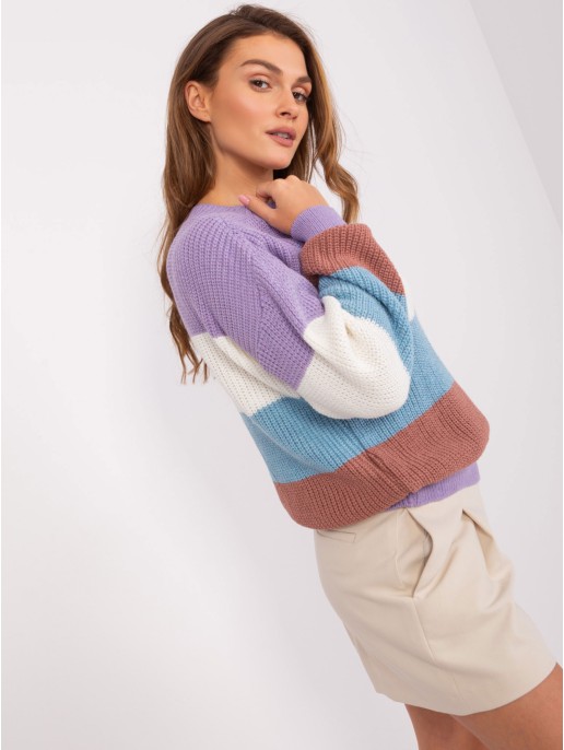 Sweter-BA-SW-8024.57P-fioletowy Sweter-BA-SW-8024.57P-fioletowy