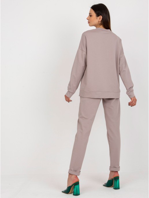 Laisvalaikio kostiumas-LK-KMPL-509291.57-tamsiai smėlio spalvos Laisvalaikio kostiumas-LK-KMPL-509291.57-tamsiai smėlio spalvos