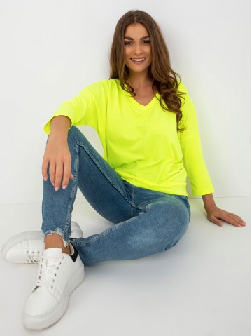 Bluzka-RV-BZ-7663.05-fluo żółty
