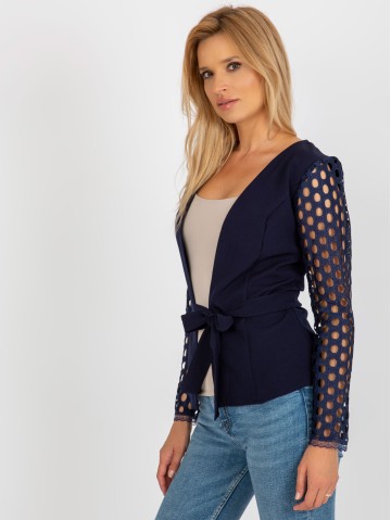 Marynarka-LK-MA-506736.15-granatowy 2