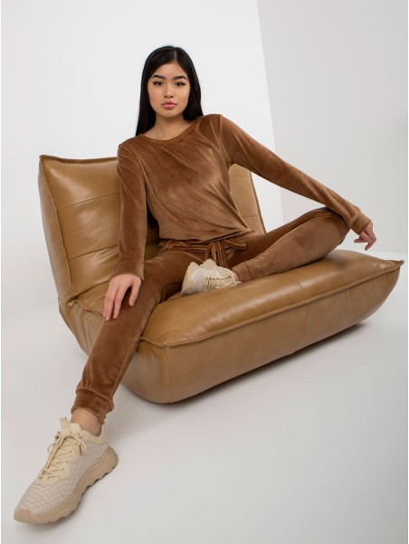 Laisvalaikio kostiumas-RV-KMPL-6083.05-rusvas