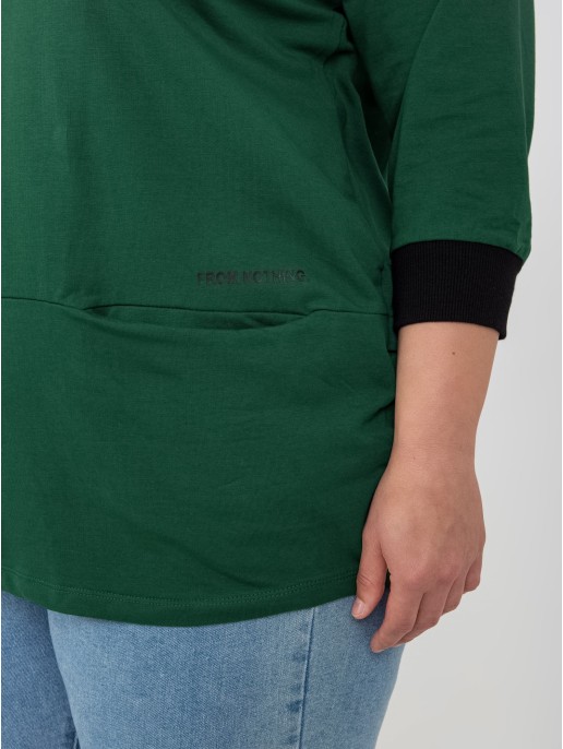 Tunika-RV-TU-8241.54P-ciemny zielony Tunika-RV-TU-8241.54P-ciemny zielony