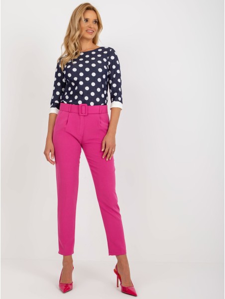 Spodnie-DHJ-SP-12787.21X-ciemny różowy