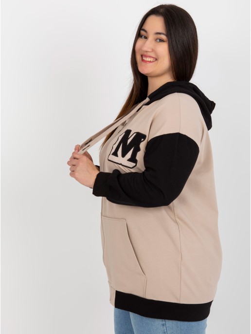 Džemperis-RV-BL-8272.85-smėlio spalvos Džemperis-RV-BL-8272.85-smėlio spalvos