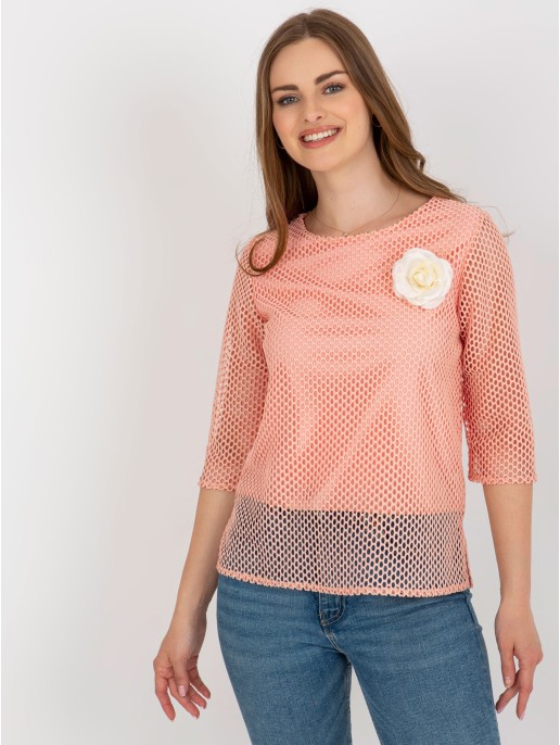 Bluzka-LK-BZ-506642.94-brzoskwiniowy Bluzka-LK-BZ-506642.94-brzoskwiniowy