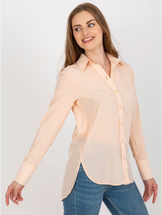 Koszula-LK-KS-508148.12P-brzoskwiniowy Koszula-LK-KS-508148.12P-brzoskwiniowy