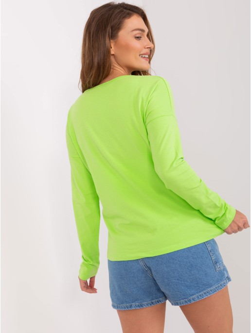 Bluzka-RV-BZ-5121.74P-limonkowy Bluzka-RV-BZ-5121.74P-limonkowy