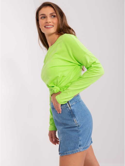 Bluzka-RV-BZ-5121.74P-limonkowy Bluzka-RV-BZ-5121.74P-limonkowy