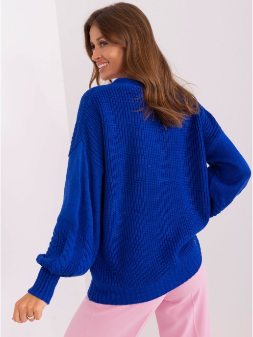 Sweter-BA-SW-8014.17P-kobaltowy Sweter-BA-SW-8014.17P-kobaltowy