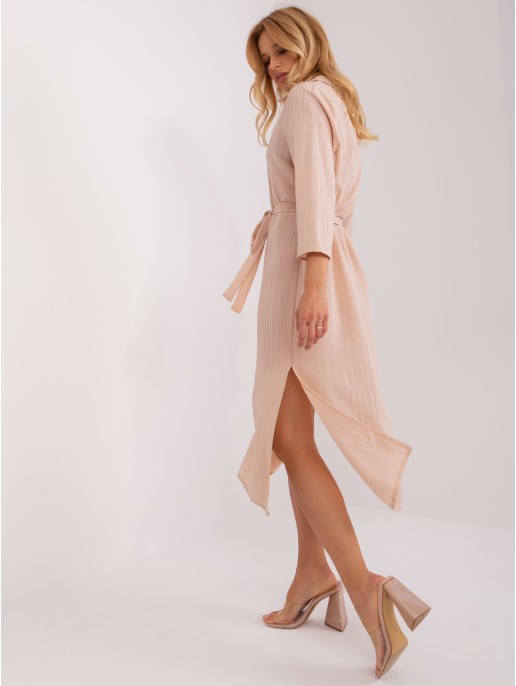 Sukienka-LK-SK-509342.33P-beżowy