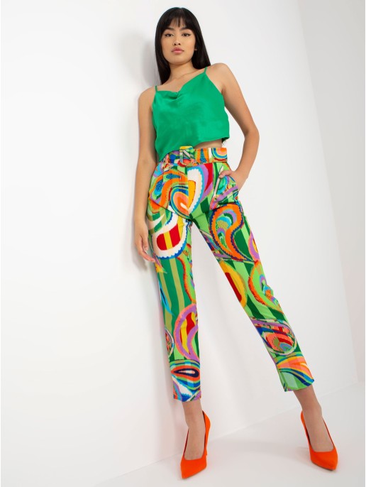 Spodnie-DHJ-SP-12787C.06-zielony Spodnie-DHJ-SP-12787C.06-zielony