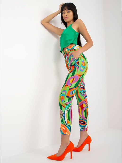 Spodnie-DHJ-SP-12787C.06-zielony Spodnie-DHJ-SP-12787C.06-zielony