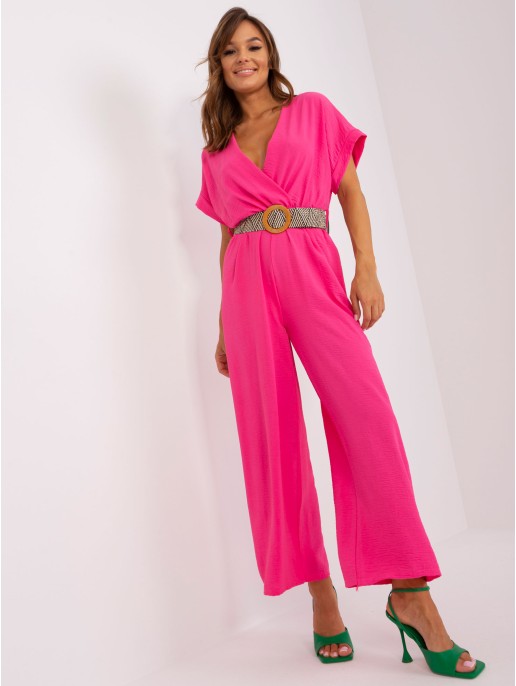 Kombinezon-DHJ-KO-5126.54-ciemny różowy Kombinezon-DHJ-KO-5126.54-ciemny różowy