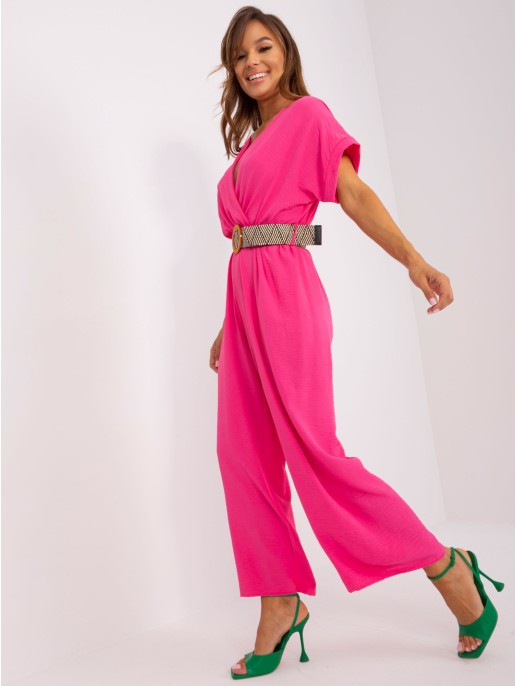 Kombinezon-DHJ-KO-5126.54-ciemny różowy Kombinezon-DHJ-KO-5126.54-ciemny różowy