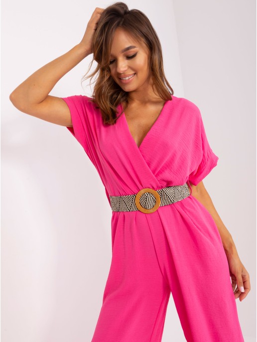 Kombinezon-DHJ-KO-5126.54-ciemny różowy Kombinezon-DHJ-KO-5126.54-ciemny różowy