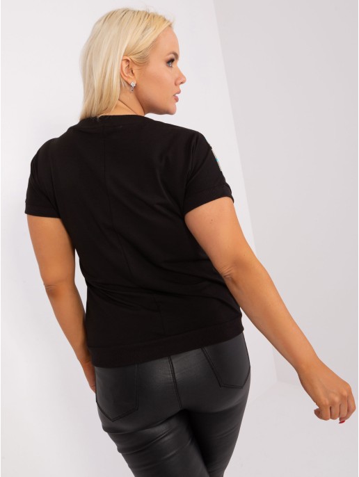 Bluzka-RV-BZ-8627.10P-czarny Bluzka-RV-BZ-8627.10P-czarny