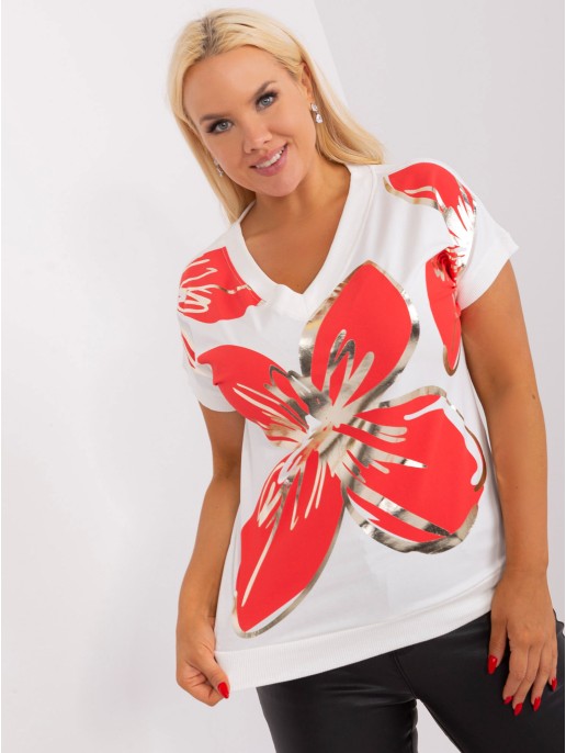 Bluzka-RV-BZ-8627.10P-czerwony Bluzka-RV-BZ-8627.10P-czerwony