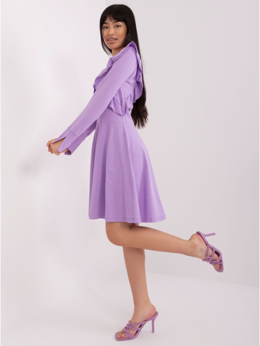 Sukienka-EM-SK-HW-20-395.34P-jasny fioletowy Sukienka-EM-SK-HW-20-395.34P-jasny fioletowy