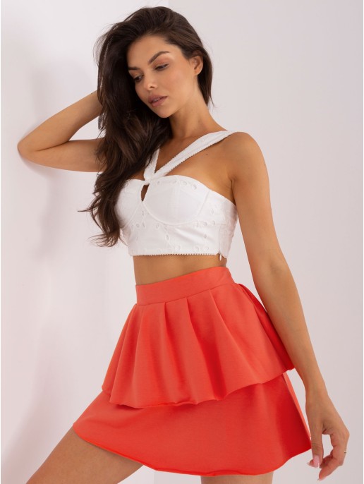 Spódnica-EM-SD-HS-20-44.13-ciemny pomarańczowy Spódnica-EM-SD-HS-20-44.13-ciemny pomarańczowy