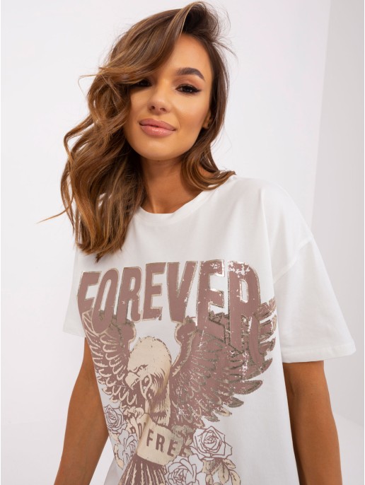 T-shirt-TW-TS-OB057.50-ecru T-shirt-TW-TS-OB057.50-ecru