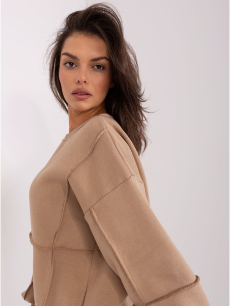 Bluza-EM-BL-763.00P-ciemny bezowy