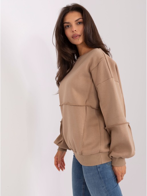 Bluza-EM-BL-763.00P-ciemny bezowy Bluza-EM-BL-763.00P-ciemny bezowy