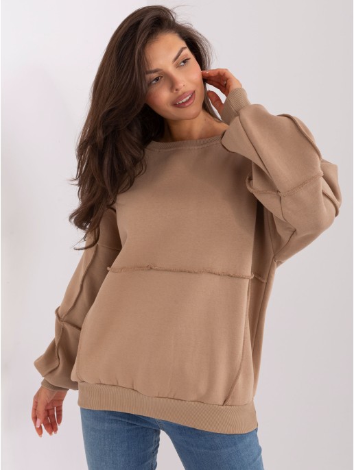 Bluza-EM-BL-763.00P-ciemny bezowy Bluza-EM-BL-763.00P-ciemny bezowy